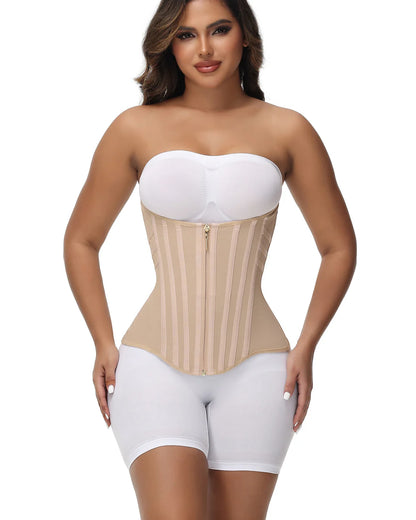 ZOI® Curved Boned Waist Trainer High Compression Tiny Waist Corset