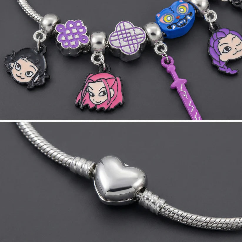 KPop Demon Hunters Charm Bracelet – Must-Have for True Fans