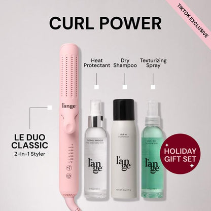 L’ange Curl Power Value Set - Le Duo 2-in-1 360° Airflow Curling Iron