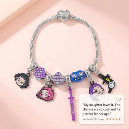 KPop Demon Hunters Charm Bracelet – Must-Have for True Fans
