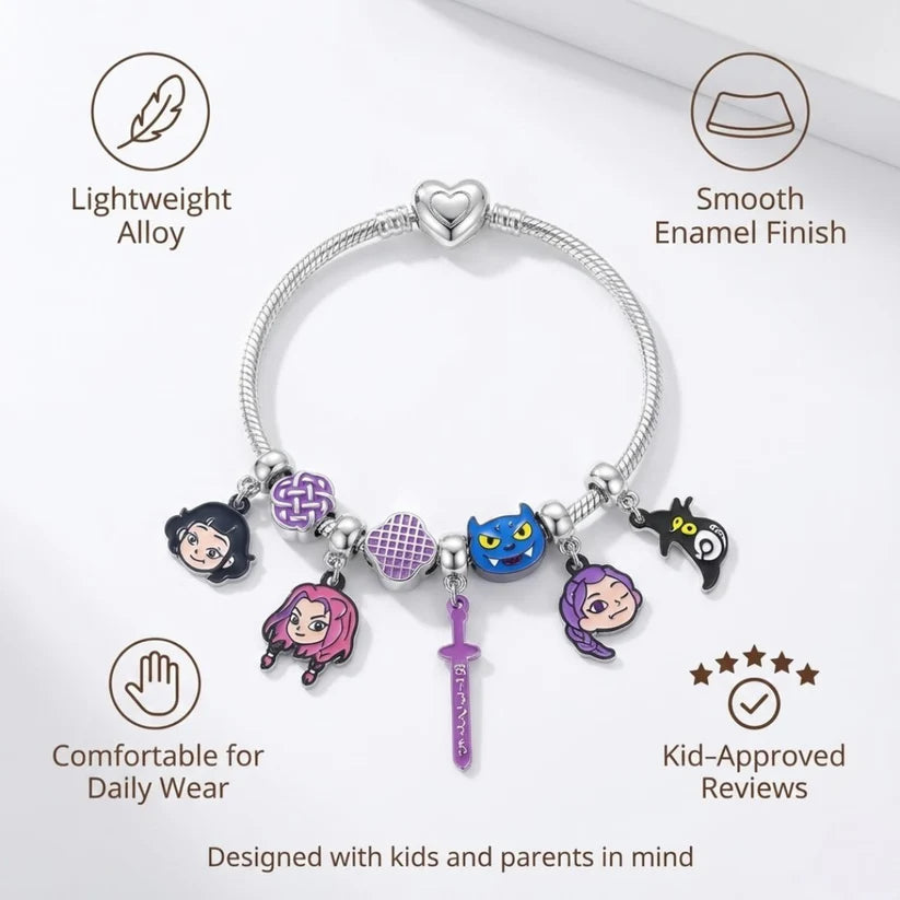 KPop Demon Hunters Charm Bracelet – Must-Have for True Fans