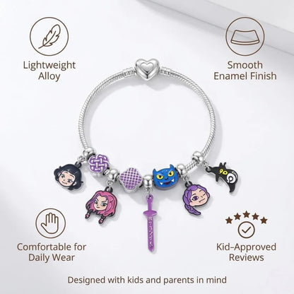 KPop Demon Hunters Charm Bracelet – Must-Have for True Fans