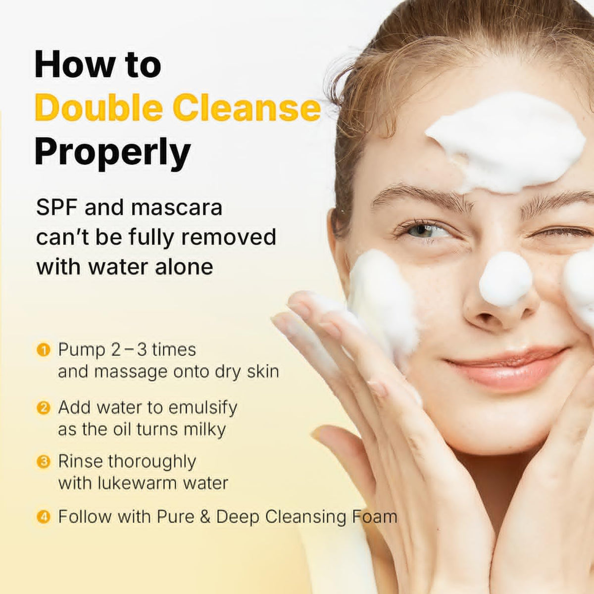 Pure Korean Facial Cleanser by Ma:nyo – Blackhead Remover & Daily Makeup Cleansing Oil with Argan Oil, Korean Skincare for Women, 190ml