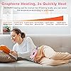 Glyduny Period Cramp Massager Portable Cordless Heating Pad
