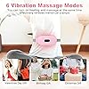 Glyduny Period Cramp Massager Portable Cordless Heating Pad