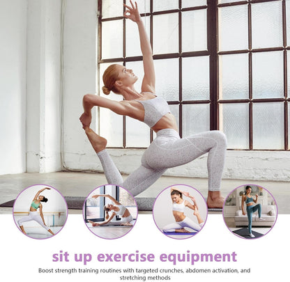 Foot Pedal Resistance Band, 8 Tube Pedal Ankle Puller Fitness Resistance Bands, Multifunction Tension Rope with Handle, Sit-Up Training Equipment for Abdomen/Waist/Arm/Leg Stretching Slimming Training