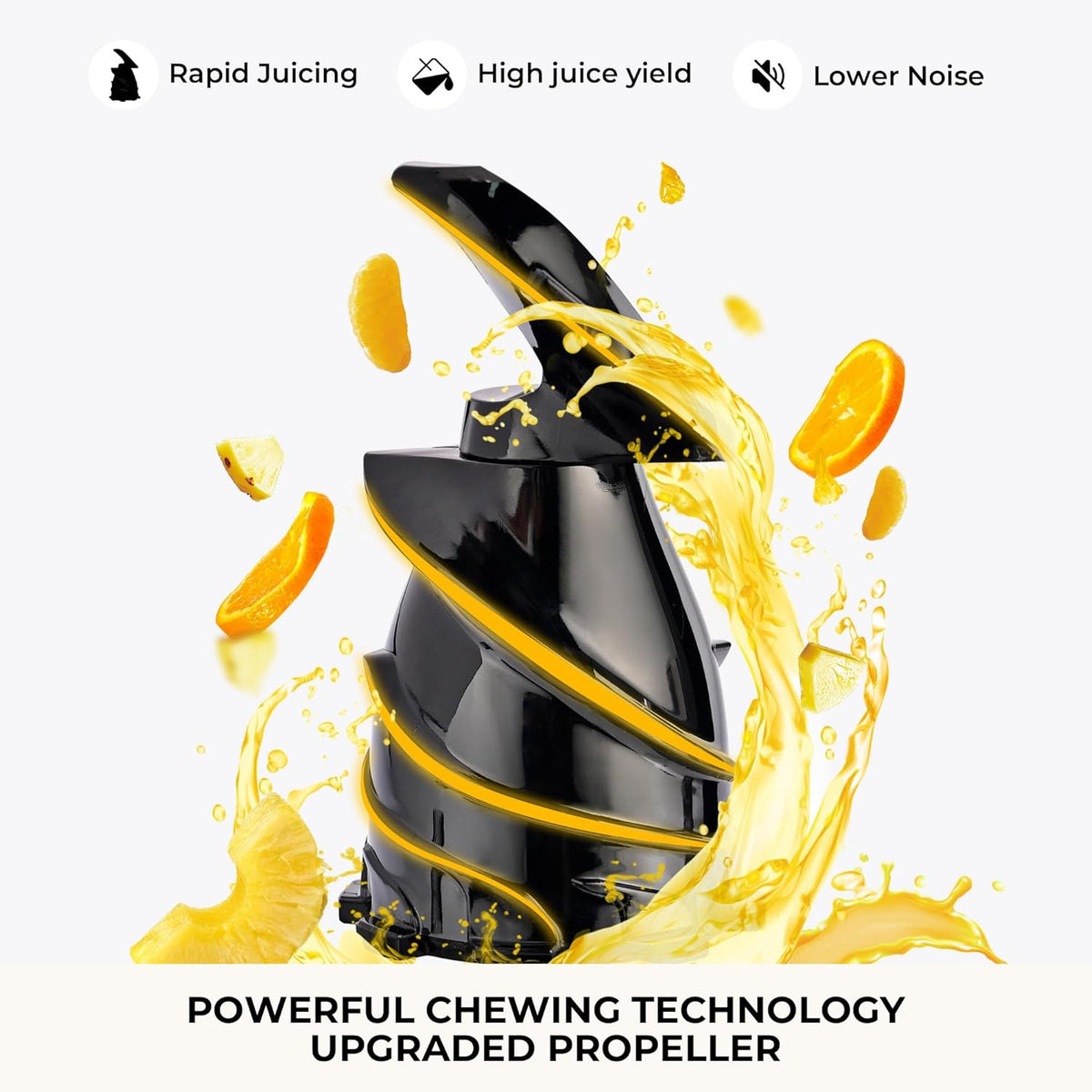 SUSTEAS Cold Press Juicer, 5.3