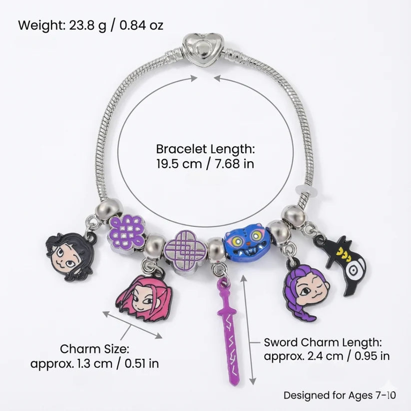 KPop Demon Hunters Charm Bracelet – Must-Have for True Fans