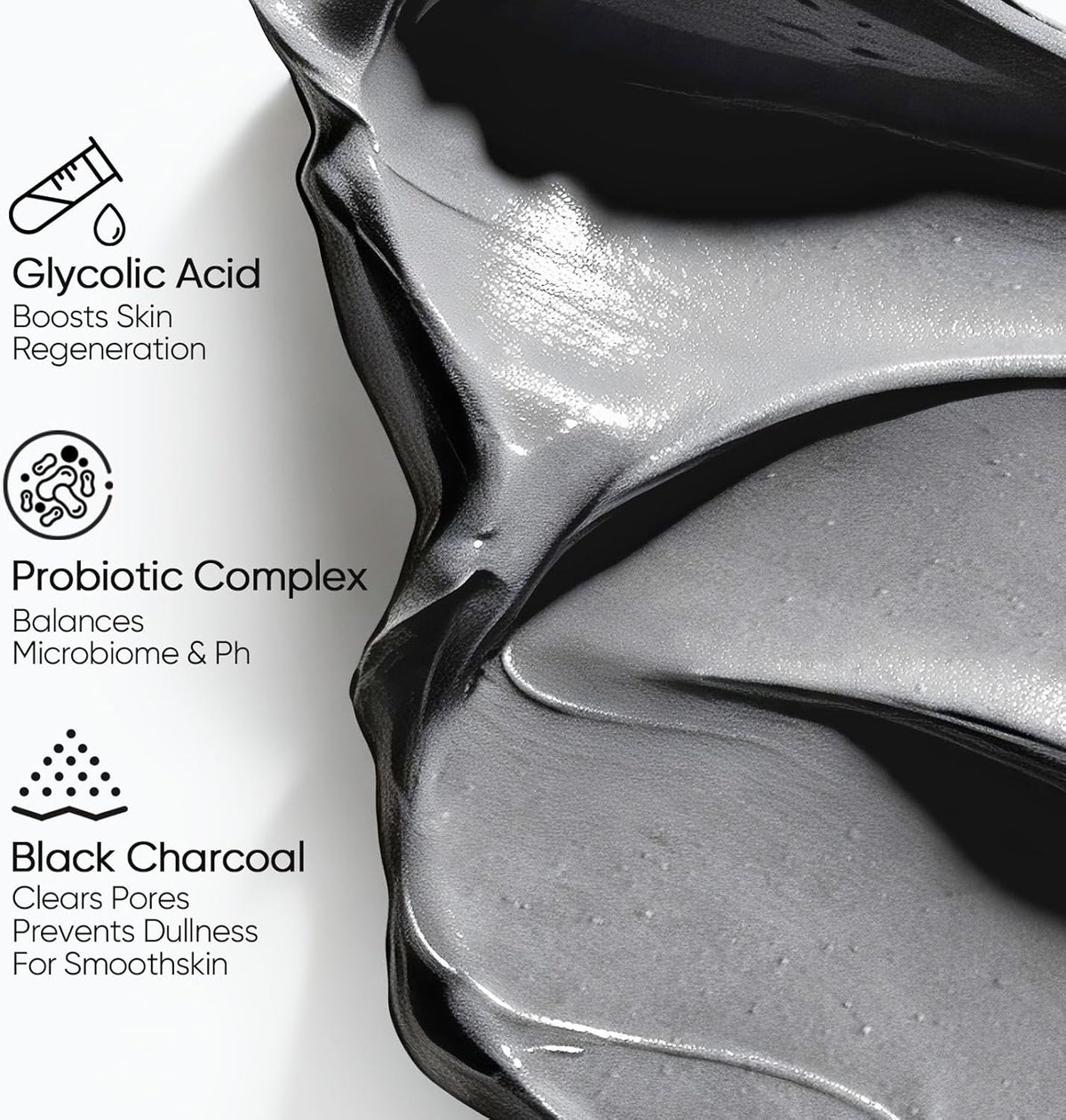 SKINTIFIC Alaska Volcano Deep Cleansing Face Mask – Blackhead Remover & Pore Care for Oily Skin, 40g