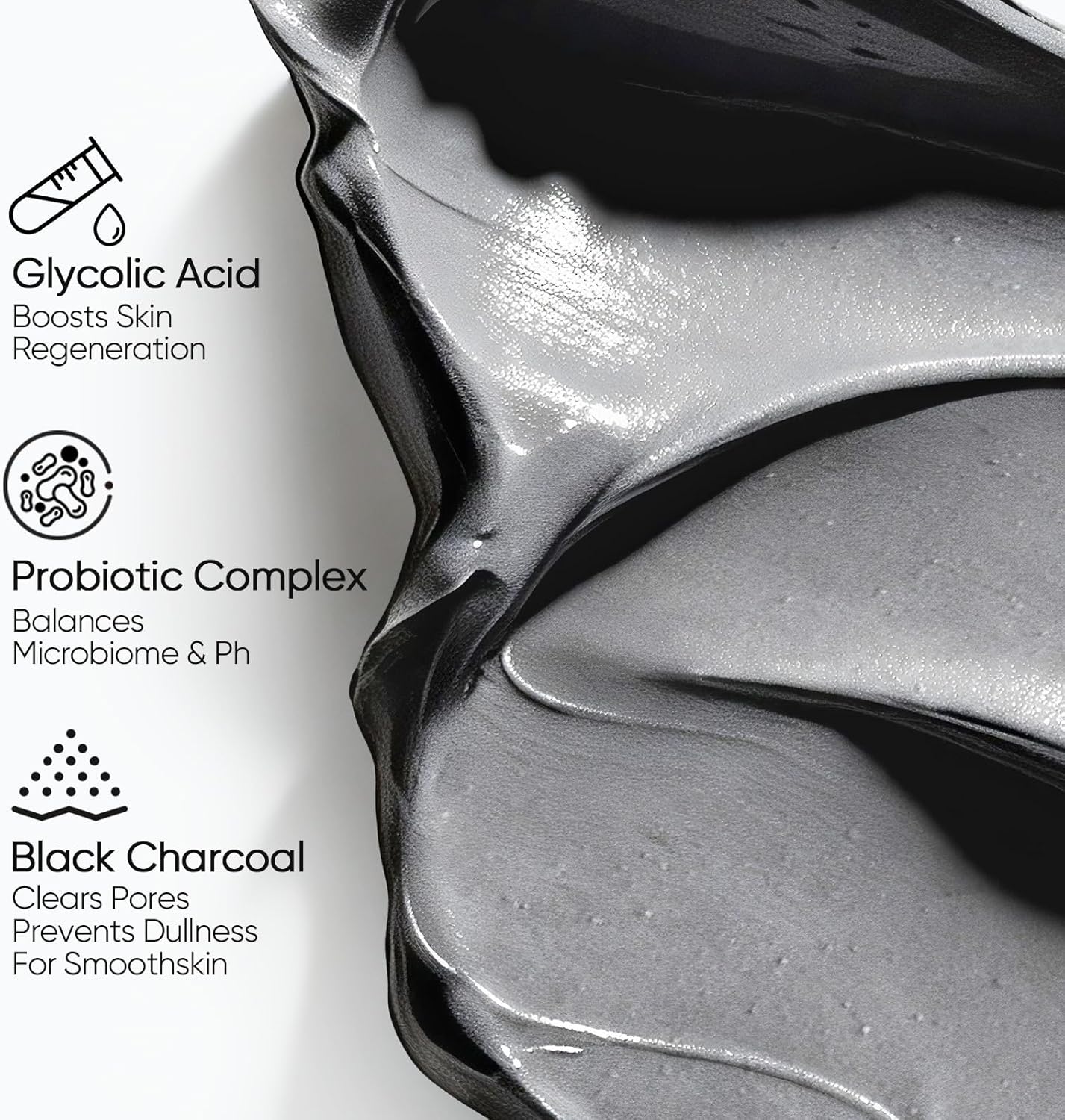 SKINTIFIC Alaska Volcano Deep Cleansing Face Mask – Blackhead Remover & Pore Care for Oily Skin, 40g