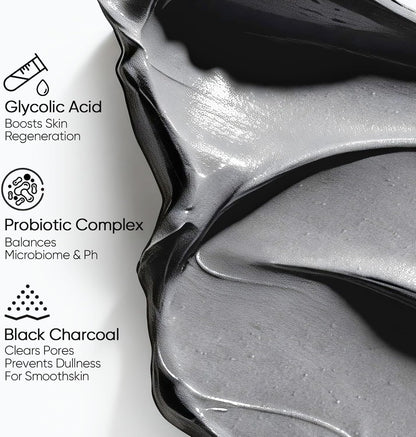 SKINTIFIC Alaska Volcano Deep Cleansing Face Mask – Blackhead Remover & Pore Care for Oily Skin, 40g