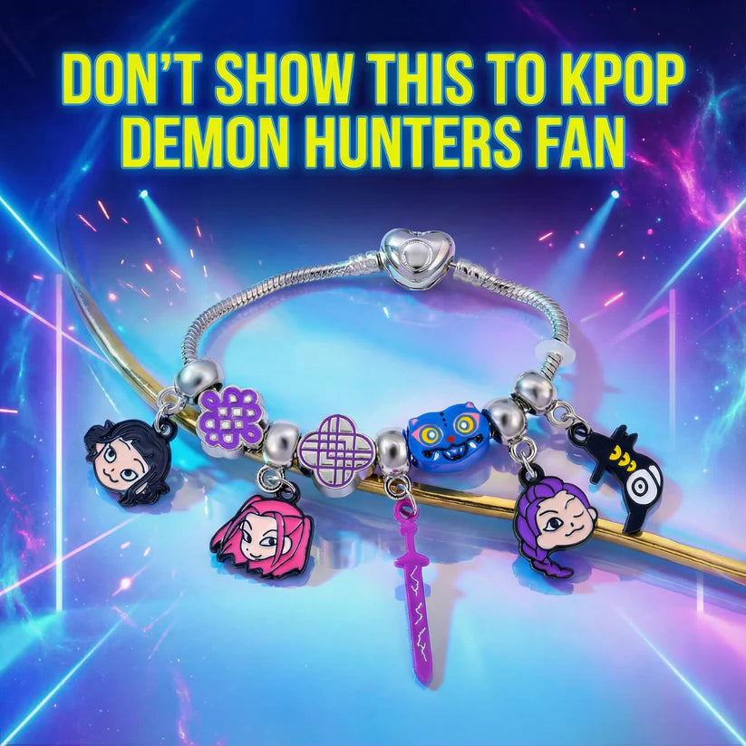 KPop Demon Hunters Charm Bracelet – Must-Have for True Fans