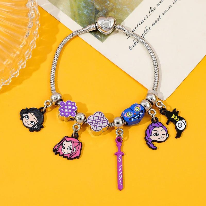 KPop Demon Hunters Charm Bracelet – Must-Have for True Fans