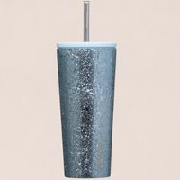 Corkcicle Cold Cup - Triple Insulated Tumbler with Straw - 12 Hours Cold - Leak-Resistant Lid - Easy Grip - Non-Slip Bottom - Summer Drinkware Gift - Keeps Drinks Ice Cold - 24 oz - Ice Breaker