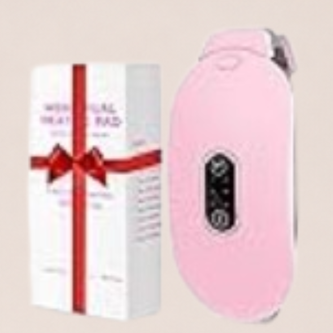 Glyduny Period Cramp Massager Portable Cordless Heating Pad