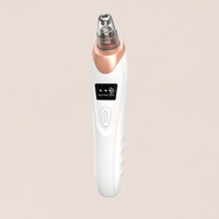 2024 Blackhead Remover Pore Vacuum,Facial Pore Cleaner-5 Suction Power,5 Probes,USB Rechargeable Blackhead Vacuum Kit Electric Acne Extractor Tool for Adult (White)