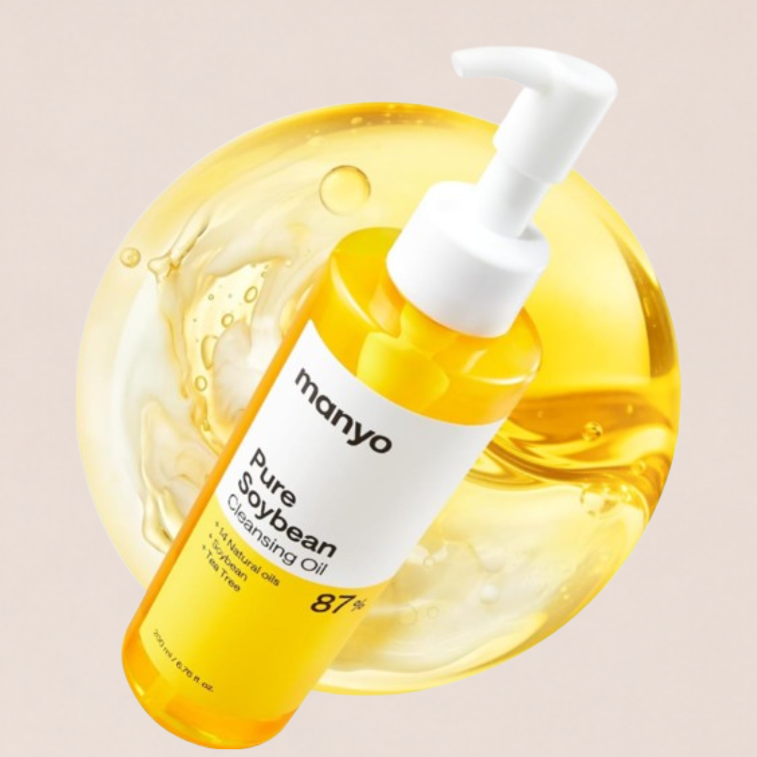 Pure Korean Facial Cleanser by Ma:nyo – Blackhead Remover & Daily Makeup Cleansing Oil with Argan Oil, Korean Skincare for Women, 190ml